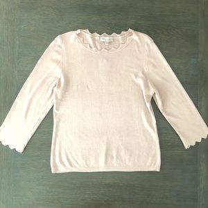 🍑Philosophy Lt Blush Long Sleeve Top